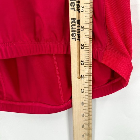 Zoot Sports Top Womens Pullover Cycling 1/4 Zip Back Pockets Pink M - Picture 5 of 10